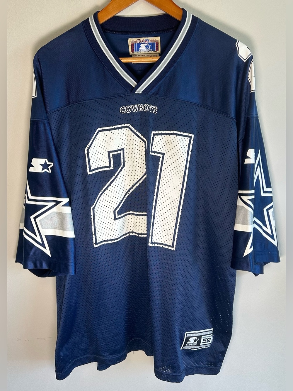 Vintage Starter Dallas Cowboys Deion Sanders #21 NFL Jersey Size 52 XL Canada